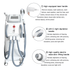 3 In 1 E Light ipl rf skin nd Yag Laser Opt Beauty Machine Hair Tattoo Removal Face Lifting pico laser machine - AOMIDY