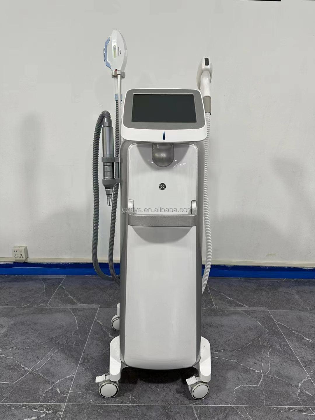 3 in 1 laser hair removal opt skin picolaser Tattoo Removal beauty machine 3 wave diode laser hair removal 808nm diode laser - AOMIDY