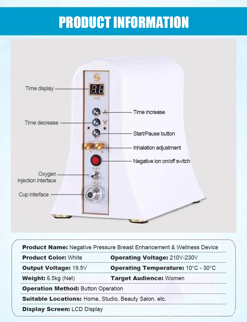 2024  New Biboting Buttocks Breast Enlargement Vacuum Therapy Machine