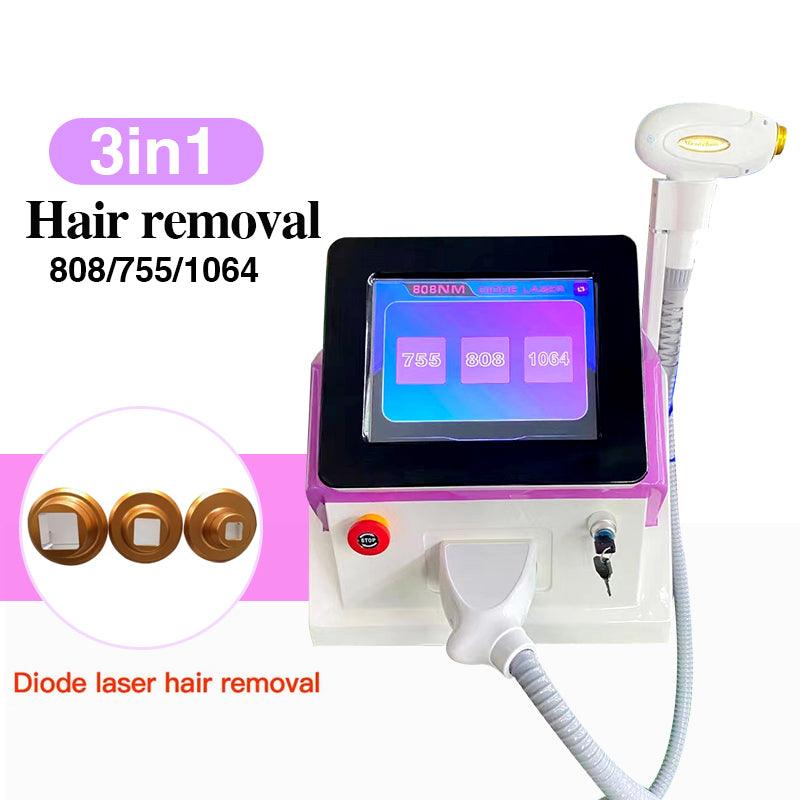 808 nm laser hair removal machine depilment desktop commercial hair removal device diode laser hair removal machine - AOMIDY