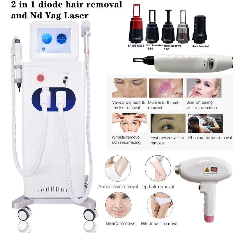 beauty machine q-switched nd yag laser tattoo hair removal machine picosecond laser tattoo removing machine - AOMIDY