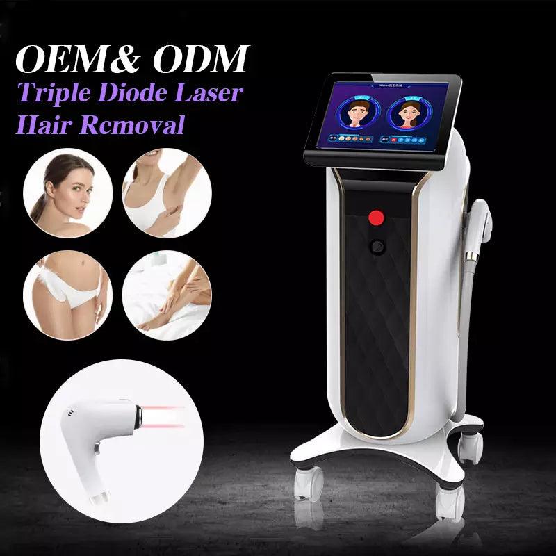 Beauty Machine Skin Rejuvenation Facial Hair Remover Diode Laser For Hair Removal Professional Laser Hair Removal Machine - AOMIDY