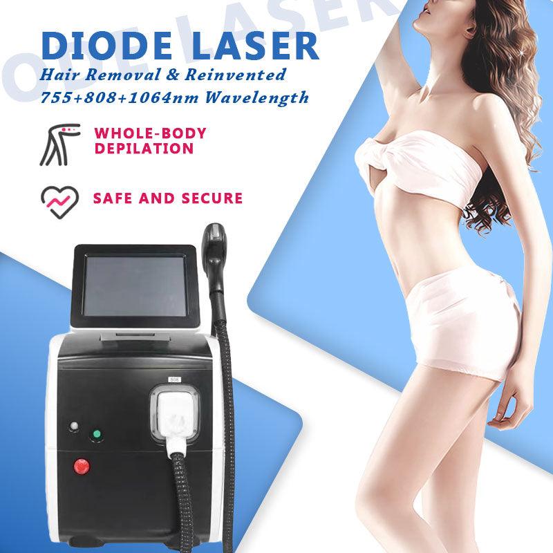 Beauty Salon Equipment Portable Diode Laser Hair Removal Machine Removal 808nm Diode Laser Hair Remove Machine - AOMIDY