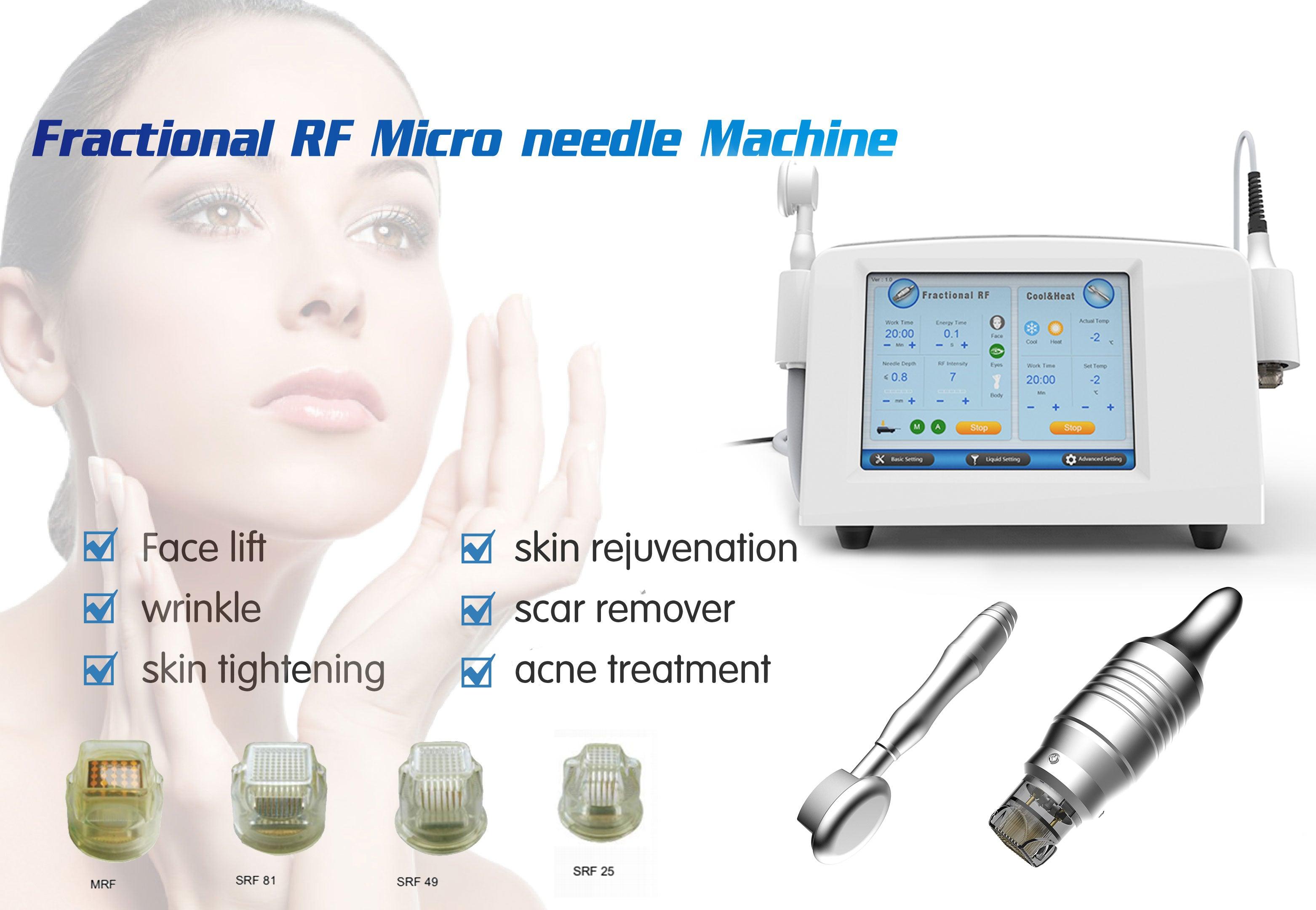 Facial Wrinkle Treatment Acne Treatment Face Lifting Fractional Rf Microneedling morpheus8 fractional machine rf microneedle - AOMIDY