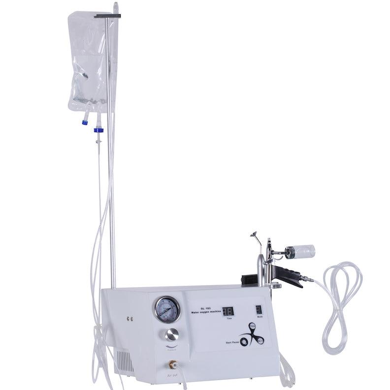 Oxy Jet Peel Spray Facial and Oxygen Injection Machine for Skin Revitalize Black Head Remover Anti-Puffiness - AOMIDY