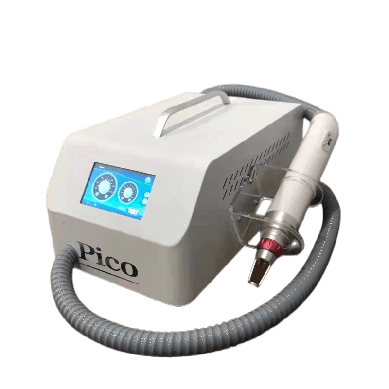 Portable 1064 pico long pulse q switched nd yag laser eyebrow pigment tattoo removal machine picosecond laser - AOMIDY