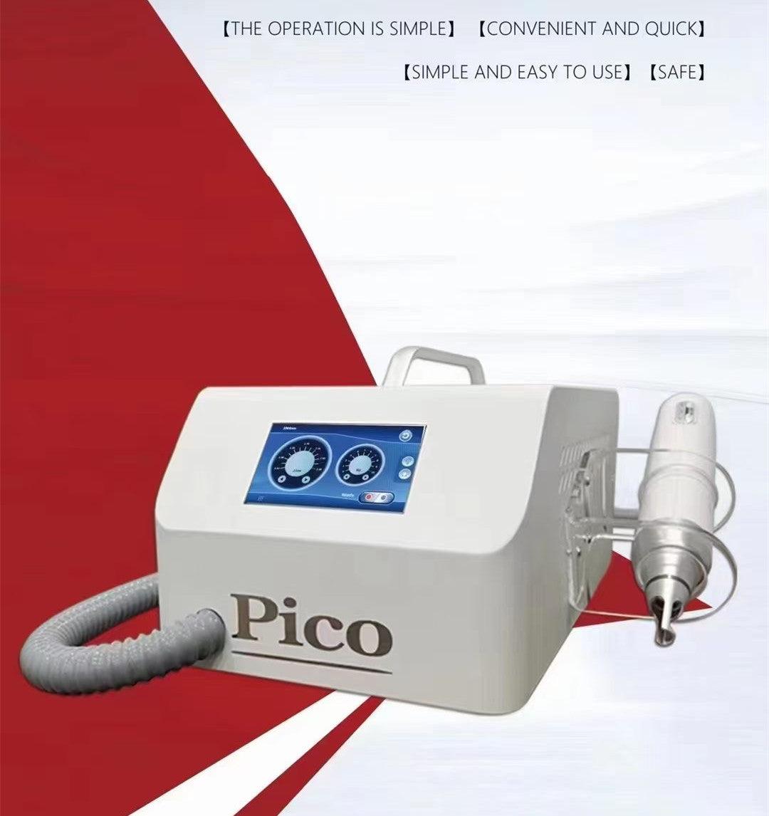 Portable 1064 pico long pulse q switched nd yag laser eyebrow pigment tattoo removal machine picosecond laser - AOMIDY